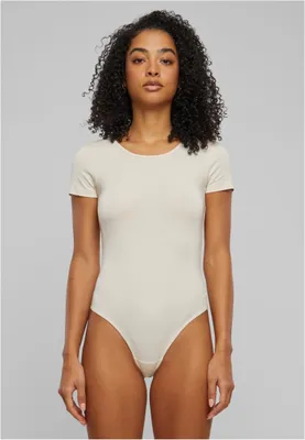 Obrázek produktu pro Dámské body Urban Classics Ladies Organic Stretch Jersey Body whitesand - XL