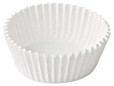 Produktbild von Dr. Oetker Papier-Backförmchen Ø 3 cm, weiße Muffinförmchen aus Papier, Förmchen für Cupcakes, Muffins und Pudding - hitzebeständig bis 220 °C (Menge: 180 Stück)