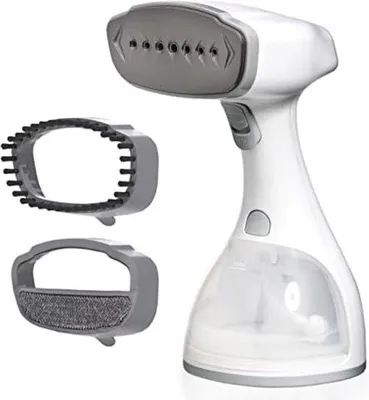 Productafbeelding van Famanu handstoomapparaat voor kleding - 1500 watt, draagbaar, met LCD-display