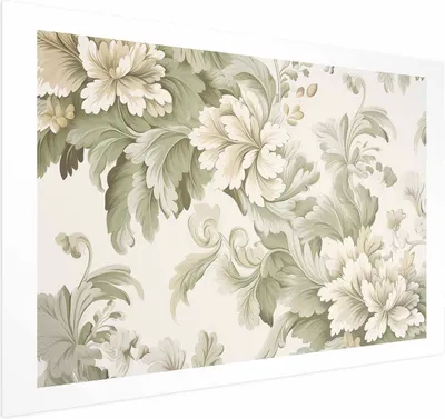 Produktbild von Posterpapier Poster - Vintage Flowers in Light Colors 90x60 cm Blumen f-H-10015-ao-a