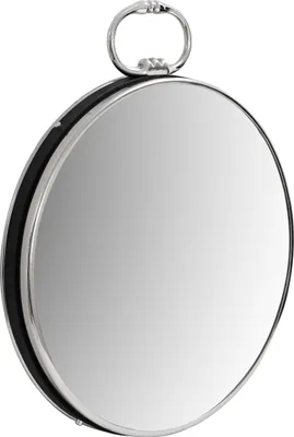 Produktbild von Wandspiegel Eleganca 400 Silber / Schwarz