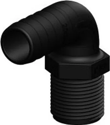 Produktbild von TD-Schlauchanschl. schw. 90° 50 mm 2" unverpackt