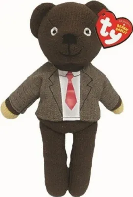 Immagine prodotto di TY Toys MR. BEAN, 15 cm - Morbido peluche del bambino Beanie - Orsacchiotto di peluche da collezione