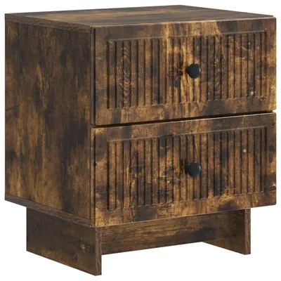 Obrázok produktu pre Nočný stolík Dymový dub 43 x 34,5 x 47,5 cm Kompozitné drevo