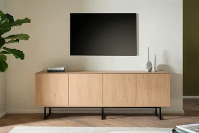 Produktbild von TV-Lowboard Eiche 200 cm Unterschrank Como