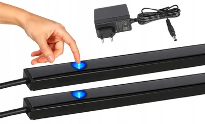 Produktbild von AQUALED LED Leiste 2x30cm dimmbar schwarz