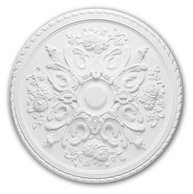 Immagine prodotto di Rosone da soffitto Profhome 156025 Stile rococò / barocco Ø 82 cm