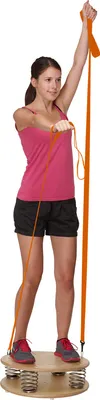 Produktbild von Pedalo Federbrett Vestimed 50 inkl. Textil-Powerband, Koordinationstrainer