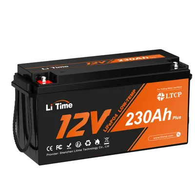Produktbild von LiFePO4 Batterie 12V 230Ah LiTime für Camping Womo Hausspeicher USV