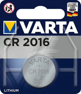 Produktbild von Varta - Batterie CR2016 Lithium | Blasen Sie ein 1 Stück | 10 Stück