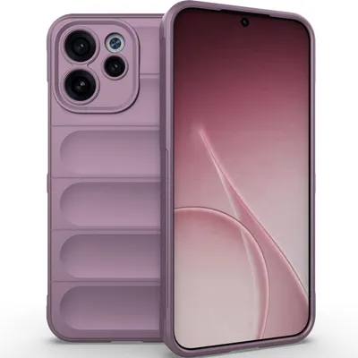 Produktbild von Handyhülle für Oppo Reno15 F Weich TPU Silikon Stossfest Anti-rutsch Hülle Lila