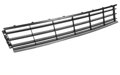 Immagine prodotto di VW Passat B7 10-15 Griglia del radiatore nel paraurti anteriore, al centro, NERO + strisce CROMO