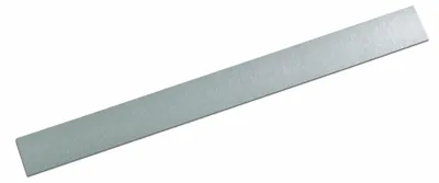 Image de Baguette de fer en acier inoxydable 5x50cm argentée autocollante Paquet de 10 pièces
