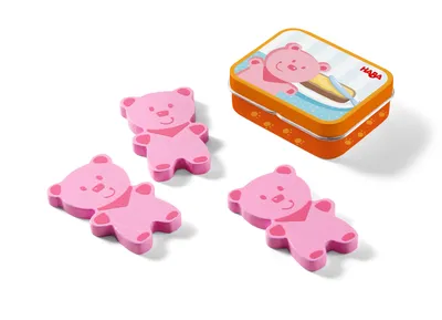 Produktbild von HABA Bärenwurst Spielzeug, Länge 75 mm, Breite 59 mm, Höhe 25 mm, ab 3 Jahren