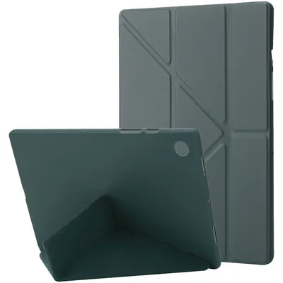 Produktbild von Mobigear Origami  Samsung Galaxy Tab A9 Plus (2023) Hülle Klapphülle - Grün