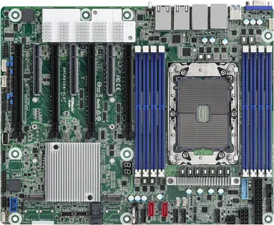 Produktbild von Asrock SPC621D8-2L2T, Intel, LGA 4189, Intel® Xeon®, DDR4-SDRAM, 2 TB, DIMM