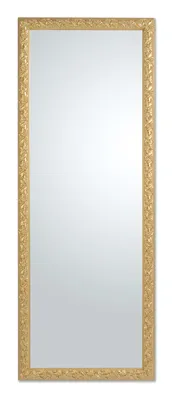 Immagine prodotto di MO.WA specchio da parete oro 55x145 specchio barocco a figura intera specchio classico cornice in legno dorato specchio per corridoio specchio per armadio specchio per guardaroba pavimento