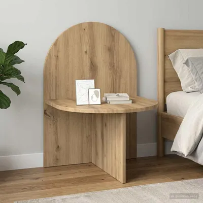 Immagine prodotto di vidaXL Comodino in rovere Artisan 48 x 49 x 65 cm in materiale derivato dal legno