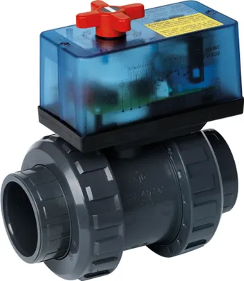 Produktbild von Praher 2-Wege elektrischer Stellantrieb mit Kugelhahn S6 | Ø 63 mm