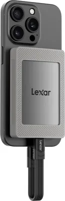 Produktbild von Lexar Portable SSD 1TB mit Magnetkit für iPhone 15/16 und mehr