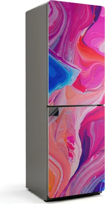 Obrázek produktu pro Magnetická fólie na ledničku - Dekorativní magnetická fólie do kuchyně - Magnet na ledničku - Samolepicí magnetická tabule - Magnetická fólie na dveře ledničky - 60x180 cm