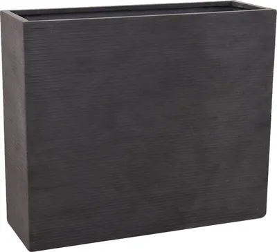 Produktbild von VIVANNO Raumteiler Fiberglas ELEMENTO Kasten, Streifengrau gestreift - 88x30x75 cm