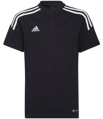 Image de Adidas - Polo « Condivo 22 » pour enfants MR813 (140) (noir)