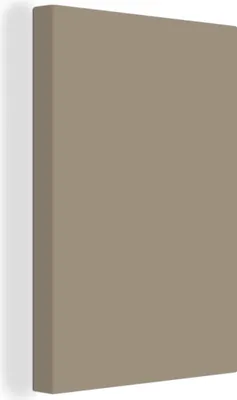 Produktbild von MuchoWow® - Leinwandbilder - Interieur - Farben - Beige, Wandbild, Wanddeko Bilder Wohnzimmer, 40x60 cm