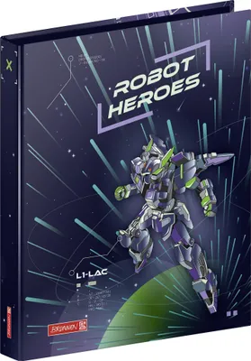 Produktbild von Ringbuch A4 2R 25mm Robot Hero