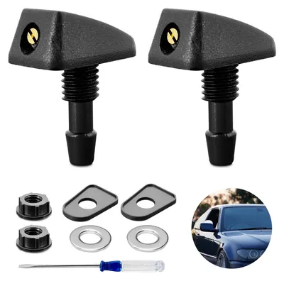 Productafbeelding van Wischwasserdüsen voor Auto - Set van 2 Universele Sprühdüsen voor Voorruit