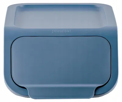 Produktbild von Practic Bini Deckel für Abfalleimer 25L Blau Mülltrennung