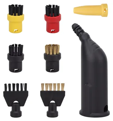 8-teiliges Bürstenset für Karcher Easyfix Dampfreiniger