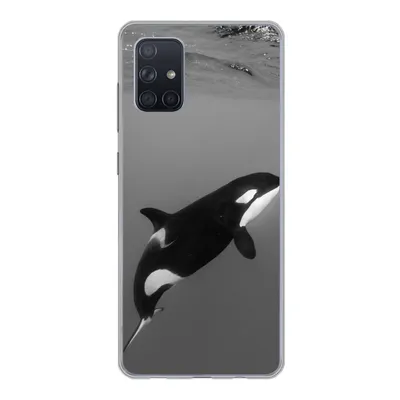 Produktbild von MuchoWow® Handyhülle Schutzhülle Hülle für Samsung Galaxy A51 5G Orca - Wasser - Tiere Silikon Softcase Handy Hülle - Abbildung