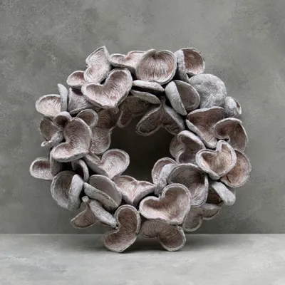 Produktbild von Kranz Badam - white wash: D 55cm