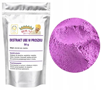 Produktbild von Natürlicher Ube-Extrakt 50G in Pulverform zum Backen und zur Zubereitung von Getränken