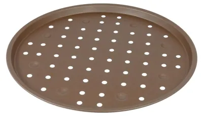 Pizzaplatte mit Antihaftbeschichtung, 30 cm, rund, backofenfest
