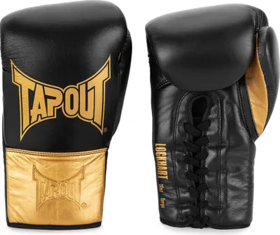 Produktbild von Tapout Lockhart Leder Boxhandschuhe Schwarz 08 oz R Schwarz 08 oz R