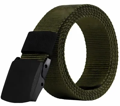 Immagine prodotto di Cintura con fibbia regolabile 120 cm kaki