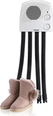 Produktbild von Melissa 16540012 - Schuhtrockner mit vier Schläuchen, 350W, weiß