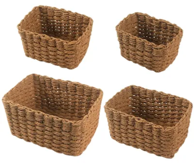 Productafbeelding van Set van 4 Opbergmanden voor Kasten en Keuken