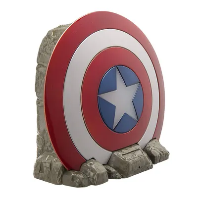 Obrázok produktu pre Bluetooth reproduktor IHome Captain America shield 21 cm IHM-VI-B72CA