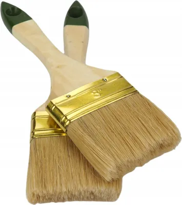 Produktbild von Flacher Pinsel ENAMEL 3 Zoll mit Mischborsten, borstenfest, für lösemittelhaltige Farben
