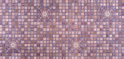 Produktbild von Dekorplatten aus PVC - Dekorative Wandpaneele mit 3D Look als Wandverkleidung - Mosaik Optik (1 Paneel Sparpaket 956 x 480 mm) Verblendstein Backsplash Wandpaneele