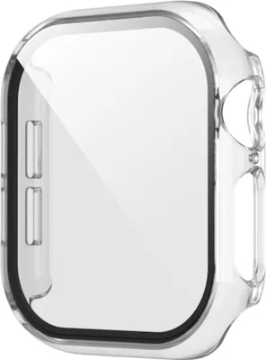 Produktbild von Für Apple Watch Series 11 / 10 42mm Kunststoff PC Smart Watch Hülle + Schutz Hart Glas Transparent