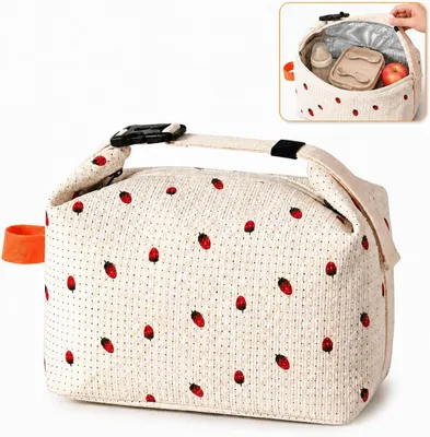 Imagen del producto de Bolsa aislante de 9 litros, ideal para transportar alimentos y bebidas durante viajes