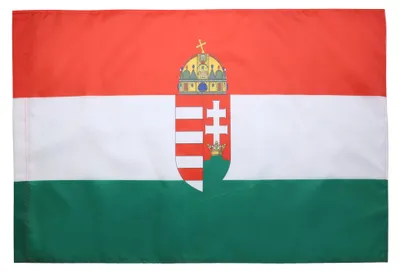 Flagge Königreich Ungarn 1920-1946, 150x90 cm, Polyester 100D