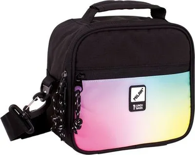 Image de Milan Sunset-lunchbag isolé avec 3 boîtes à pain 3.5 L Noir Noir One Size