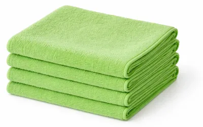 Immagine prodotto di Set di 10 panni in microfibra 38x38 cm 210g/m² Panno asciutto - Colore verde - Panno per lucidare Panno per la pulizia dell'auto Panno per auto Panno per finestrini Senza pelucchi Assorbente Panno per la pulizia Antigraffio Per la casa, l'auto e il lavoro