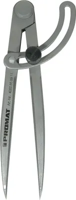 Produktbild von Spitzzirkel L. 300mm m. Stellbogen PROMAT