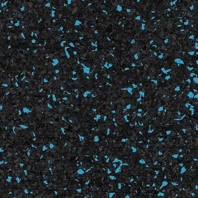 Produktbild von Sportboden Bodenbelag für den Fitnessraum und den Trainingsbereich 1 x 1 mtr. Blau
